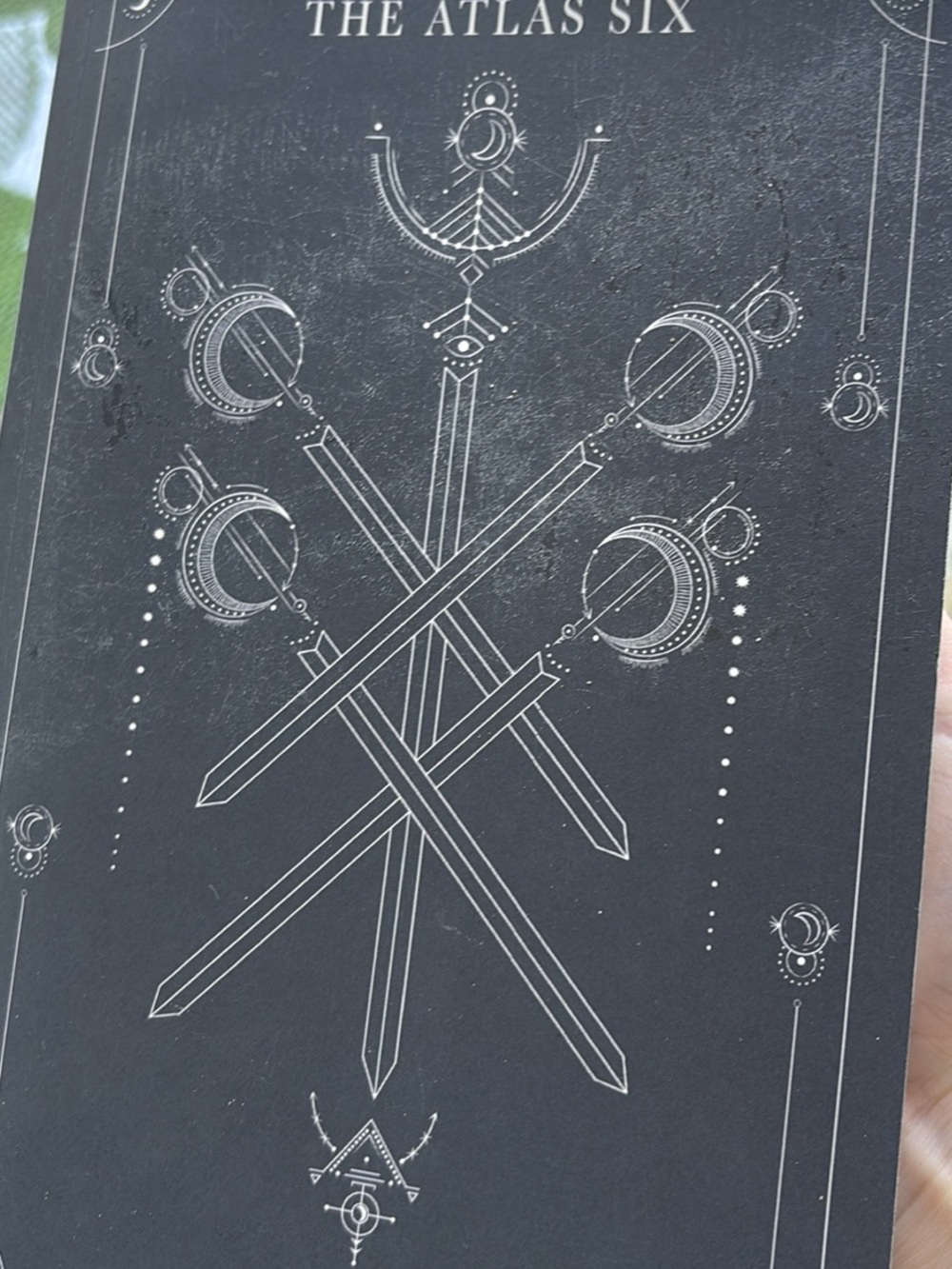 The Atlas Six by Olivie Blake - Decorative Black & White Cover(OOP) - Picture 4 of 4
